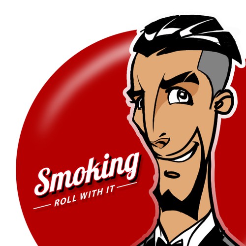Logo concept for 'Mr. Smoking'