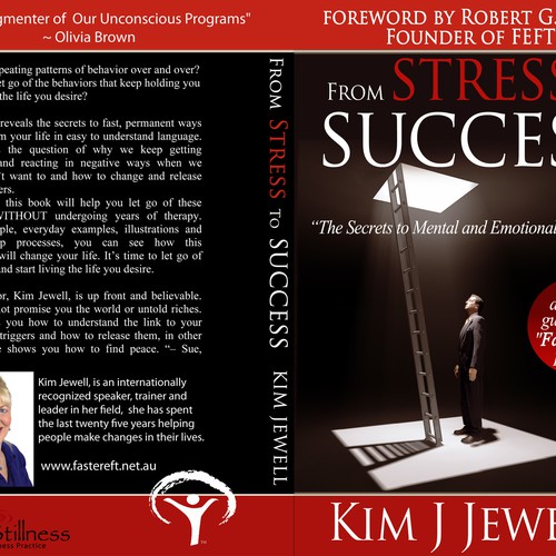 Create a "can't wait to find out what's in this book" cover for this self help book.