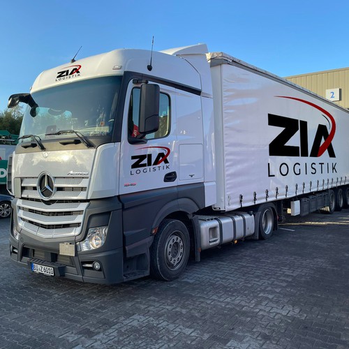 zia logistik logo design