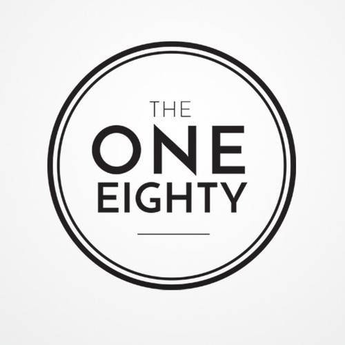 Upscale Restaurant Logo Needed for The One Eighty. Blend of modern &traditional. Sophisticated & stylish. Masculine fon