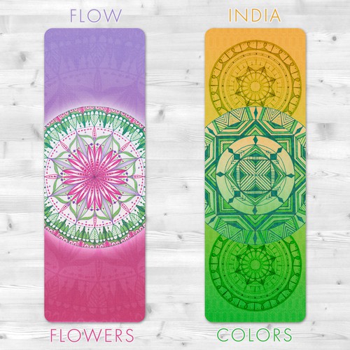Design yoga mats