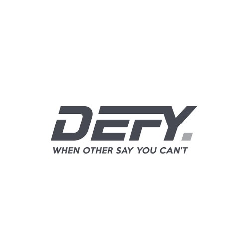 Defy Sportswear needs a logo that defines it personality