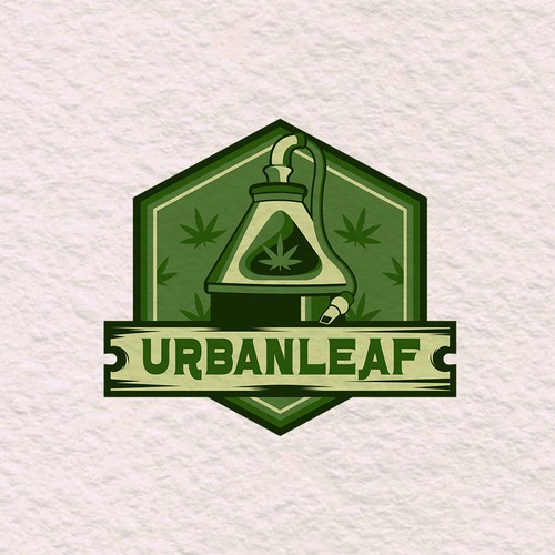cannabis emblem logo