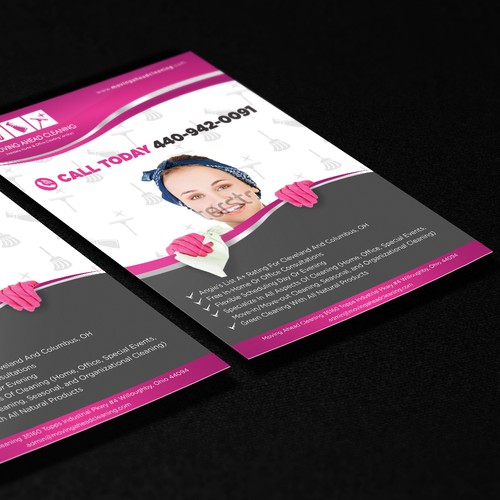 Looking for new brochure design for Cleaning Company