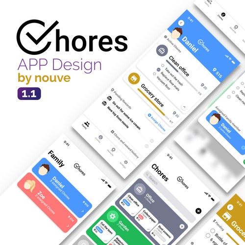 App design for family chores