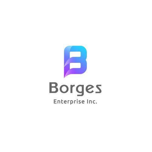 Borges barnding logo design 