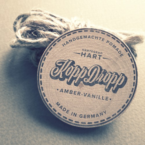 Logokonzept für Pomaden Hersteller