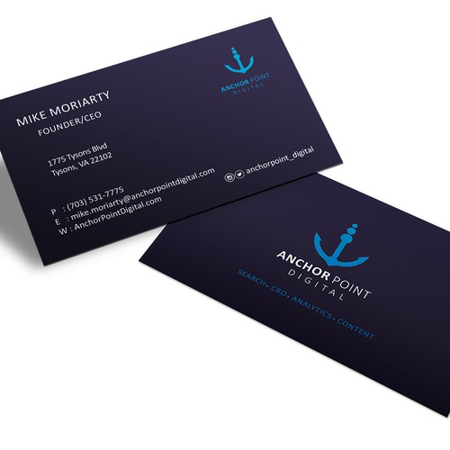 Anchor Point Digital business card