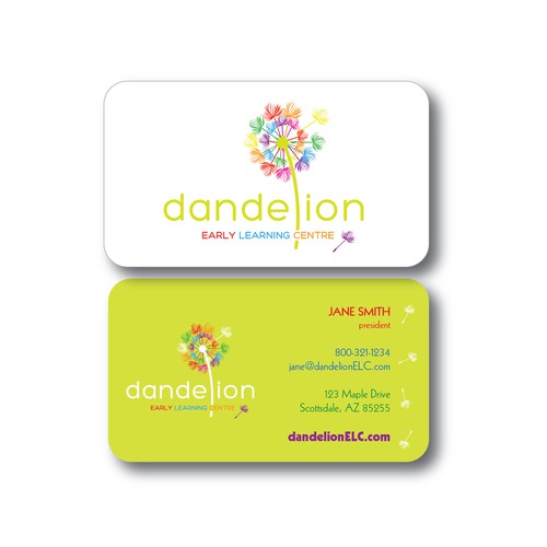 Winning logo/business card design for a learning center