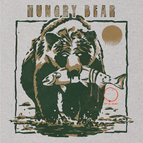hungry bear