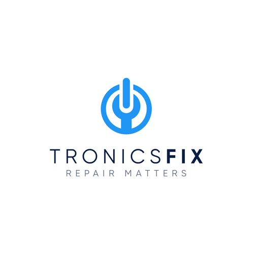 Logo Design for TronicsFix, An Electronics Repair Education Business