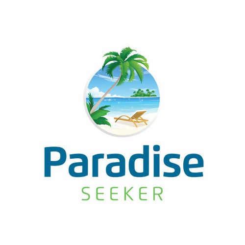 Create the Paradise Seeker logo