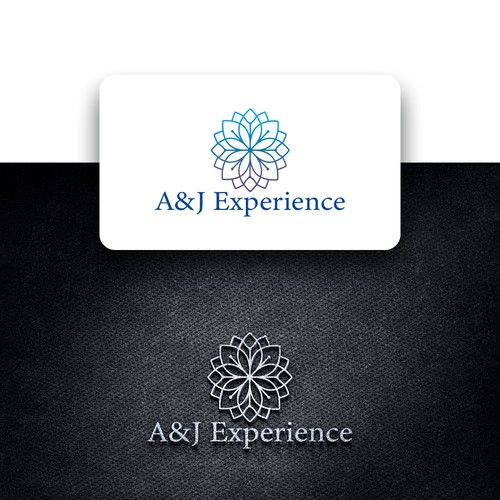 A&J Experience logo design.