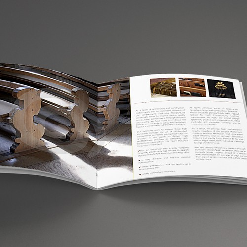 brochure design for Structures Design/Build