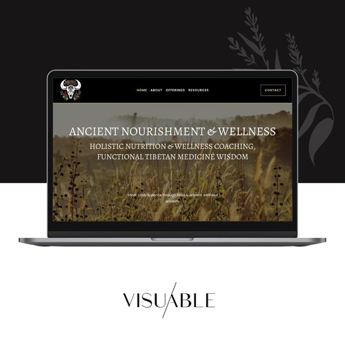 Squarespace Website for Nutrition & Wellness Coach