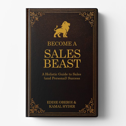 Book Cover Design Concept for "Become A Sales Beast"