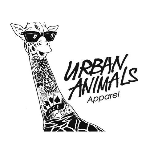 T-shirt graphic illustration for Urban Animals