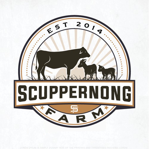 Logo for "Scuppernong Farm"