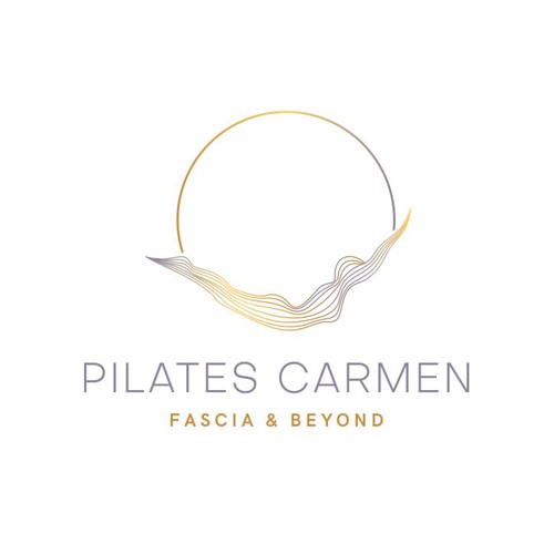 Pilates logo portraying movement