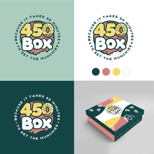 Logo 450 Box - A subscription based snacks boxes