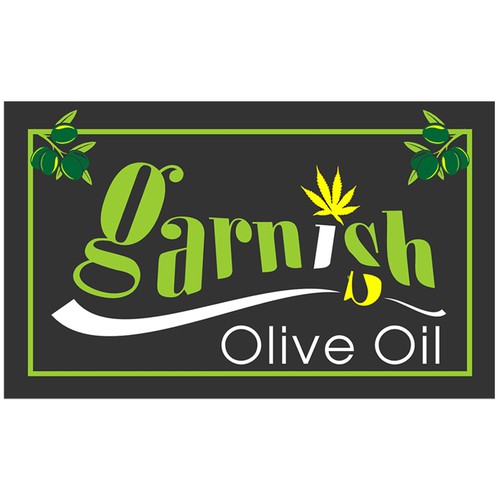 garnish olive oil