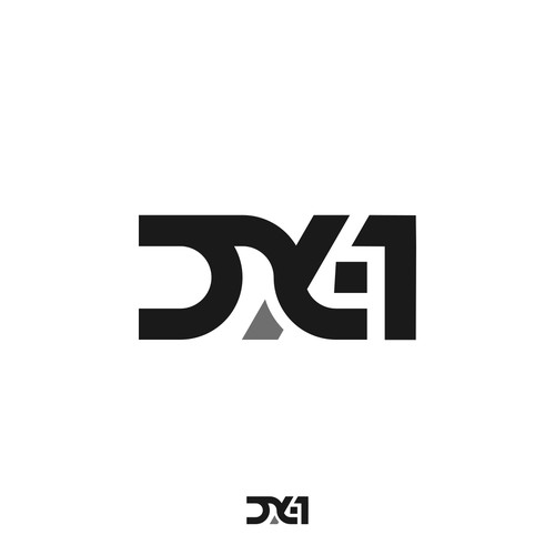 Modern Minimalist Lettermark For DX-1