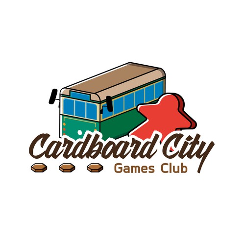 Logo Cardboard City Games Club