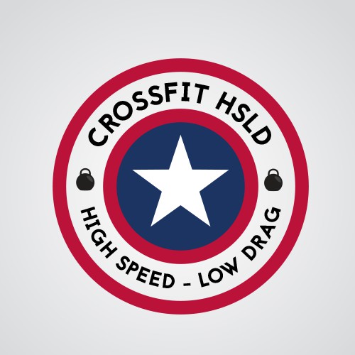 Captain America concept for CrossFit logo