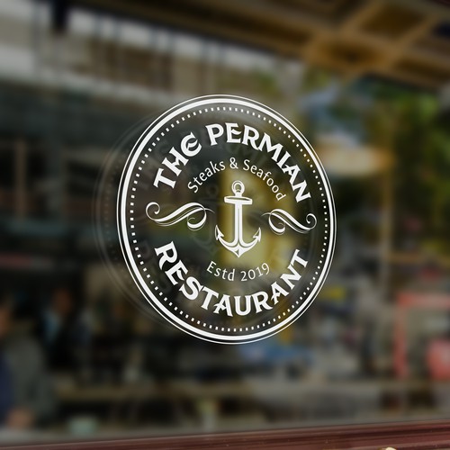 Logo for seafood restaurant