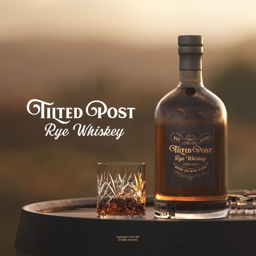 Luxury Logo for Whiskey Bottle #1