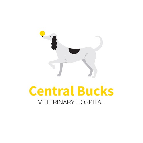 Cheerful logo idea for a vet