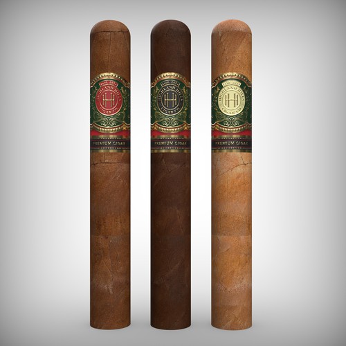 Cigar label design
