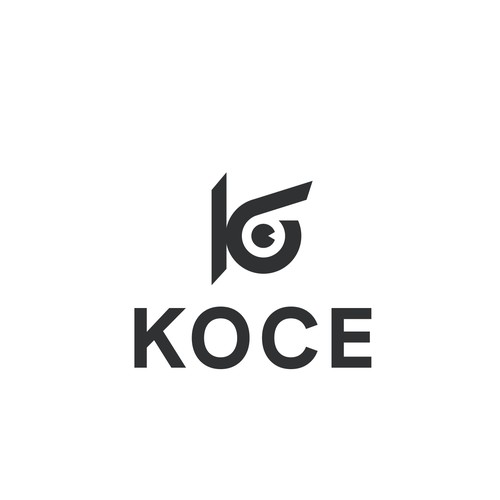 Owl's eyes dan K  mark logo