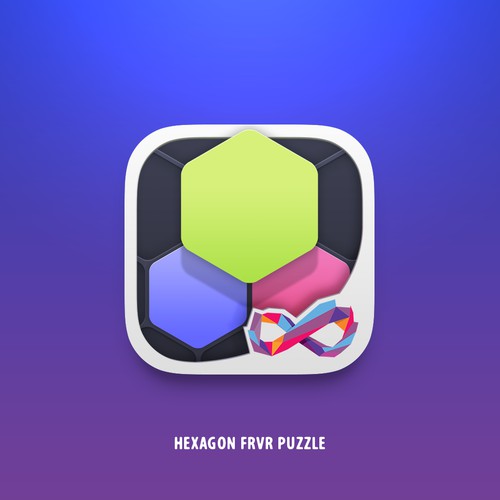 Hexagon Puzzle Game Icon