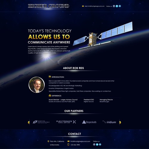 Higher Ground Press Website