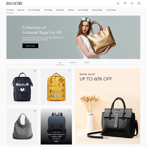 Luxury Bags Online store