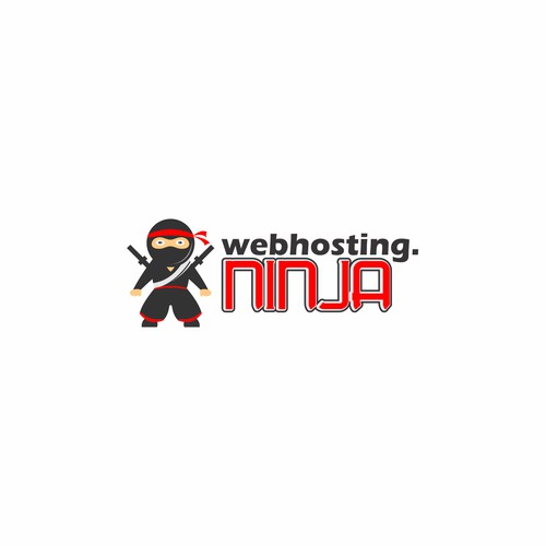Create a logo for our web hosting company, webhosting.ninja