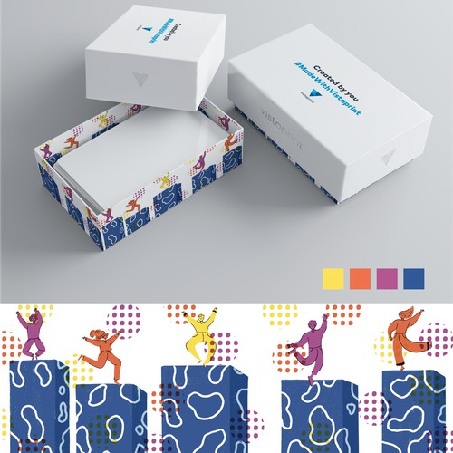Business card box design