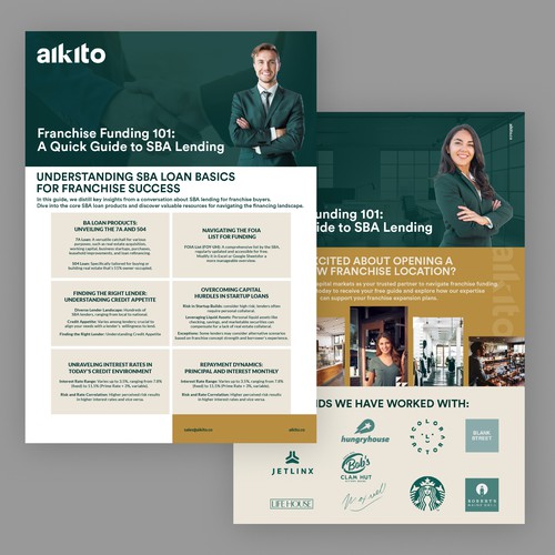 Aikito Double Sided Flyer