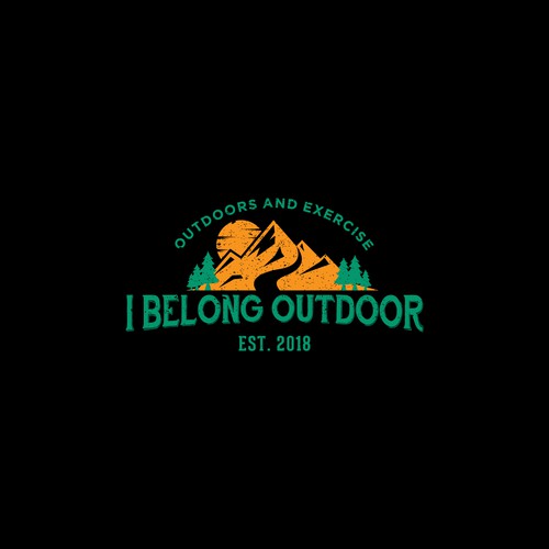 I Belong Outdoor Logo Design