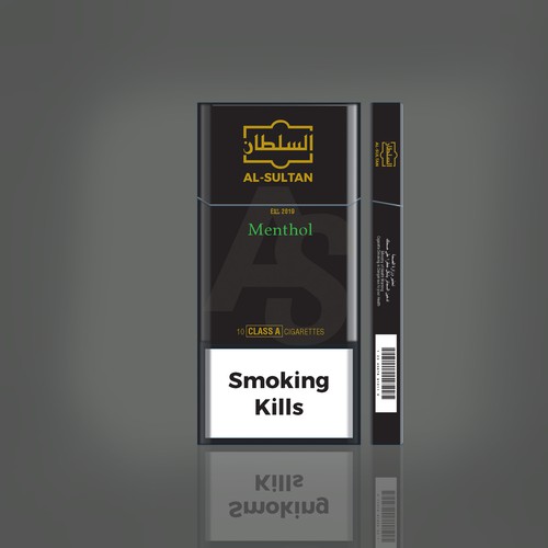packaging design for cigarette box