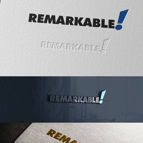 Logo concept for Remarkable!