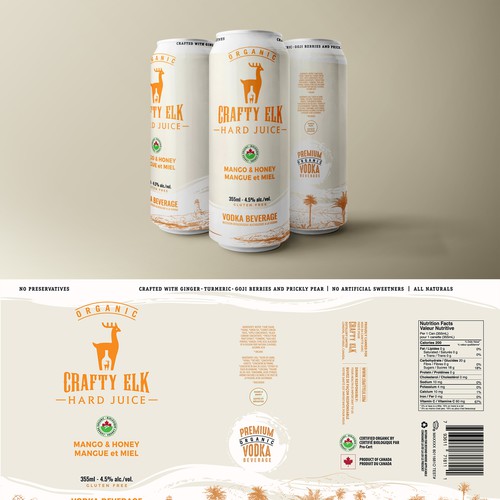Organic Craft Elk vodka