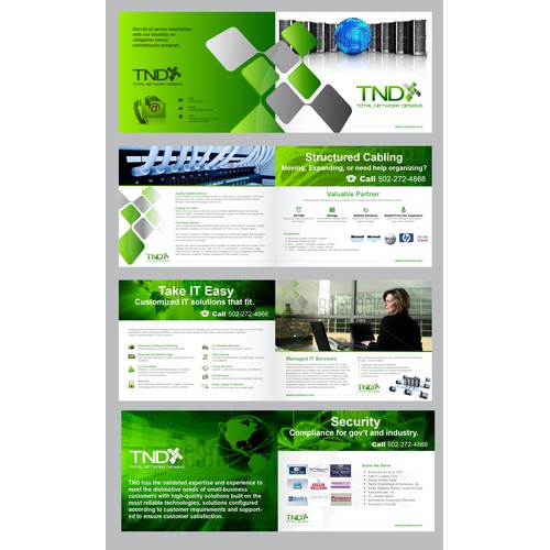Create a Booklet for Total Network Designs