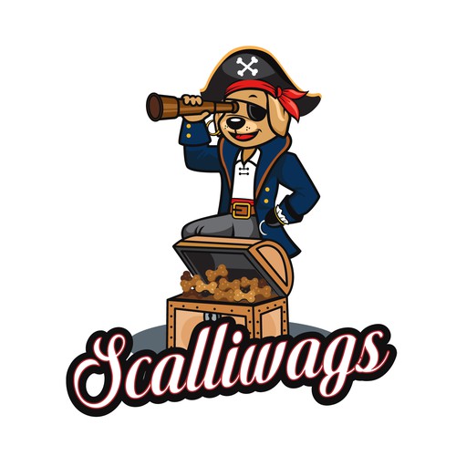 Design a Friendly Dog Pirate Mascot!