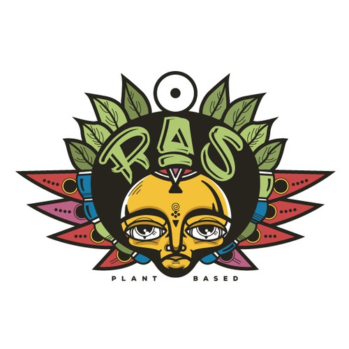 Plant based Ethiopian restaurant logo