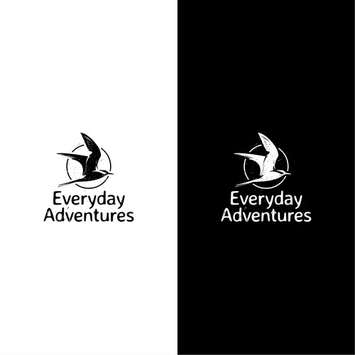 Logo concept for everyday adventures podcast