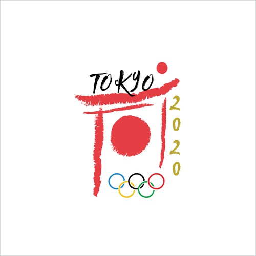 Logo for 2020 Olympics in Tokyo