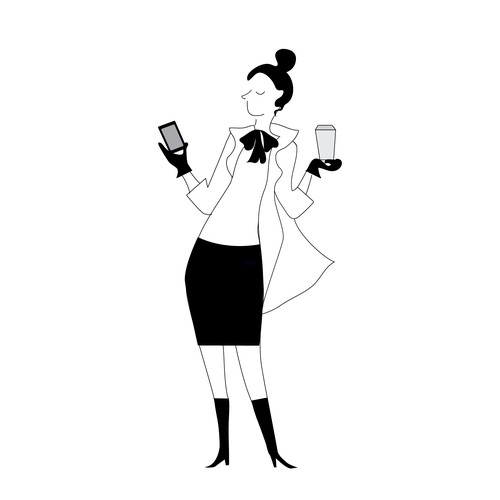 New Yorker Style Illustration