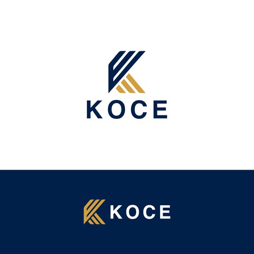 KOCE — Modern Accounting & Financial Logo